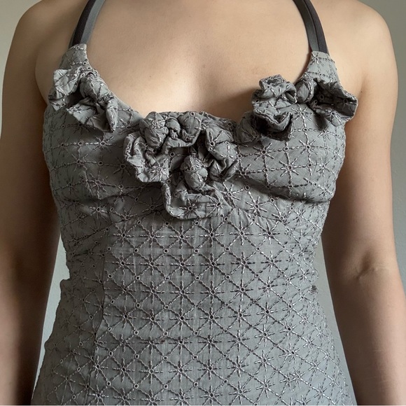 Cop Copine Grey Ruffle Dress - Picture 10 of 16